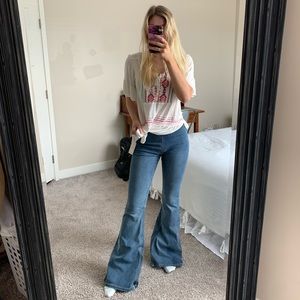NWT Free People Flare Jeans